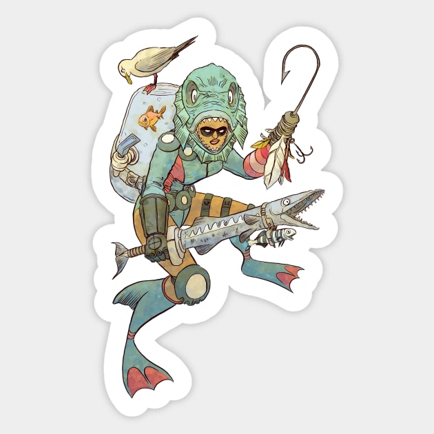 Catch of the Day Sticker by jesse.lonergan